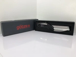 GOTZE Ultimate 2 en 1 cuchillo y tijeras tabla de cortar acero inoxidable cortador inteligente - Imagen 1 de 12