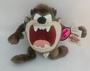 Vtg Taz Tazmanian Devel Looney Toons Plush 1996 Applause 9” All Tags Attached - Picture 1 of 7