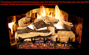 Real Fyre Gas Log Fire Back FBS-24 24" Fire Back Fyre Back