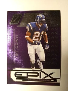 2005 Donruss Zenith Epix Viola 1° Down #E-19 LaDainian Tomlinson #d/500  - Foto 1 di 2