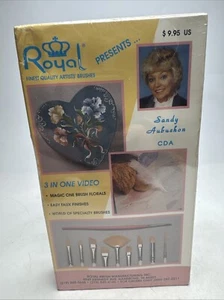 Sandy Aubuchon CDA VHS Royal Artist Brushes - Picture 1 of 18