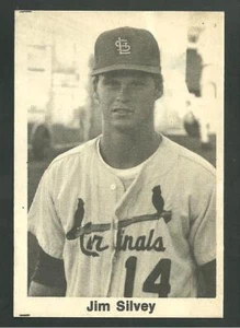 1972 TCMA LTD #21 Jim Silvey Minor League Baseball Card Cedar Rapids Cardinals - Picture 1 of 2