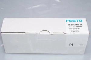 Festo Cp-E08-M12-Cl 538787 Input/Output Module Ovp, New. - Picture 1 of 1