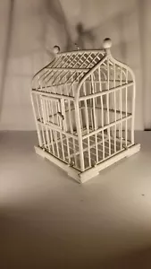 Vintage Decorative Ornamental Bird Cage - Picture 1 of 6
