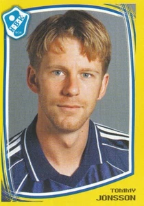 071 TOMMY JONSSON # SWEDEN HALMSTADS.BK STICKER FOTBOLL ALLSVENSKAN 2000 - Foto 1 di 2