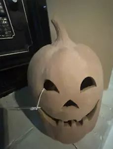 Pottery Barn Terracotta Jack O Lantern X-Large XL Pumpkin-Orange-Halloween-New - Picture 1 of 8