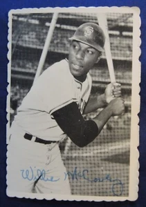 Tarjeta de béisbol Willie McCOVEY DECKLE EDGE TOPPS #31 de 33 Gigantes 1969 bonita - Imagen 1 de 2