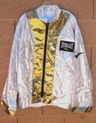 Erislandy Lara EL ORO DE GUANTANAMO  Fight Worn BOXING JACKET ROBE Everlast RARE - Image 1 of 2
