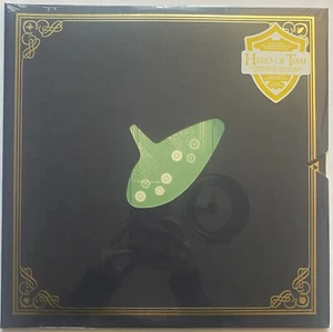 Hero Of Time Legend Of Zelda Ocarina Of Time Green White Purple Vinyl Record New - Foto 1 di 3