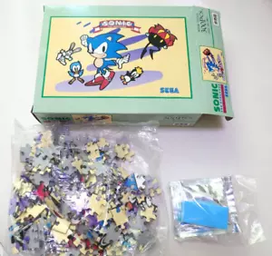 1991 Sonic the Hedgehog 300 Piece Jigsaw Puzzle Novelty Vintage Rare From Japan - Picture 1 of 4