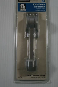 NEW Everbilt Kick Down Doorstop 304 137 NIB Satin Chrome finish - Picture 1 of 4