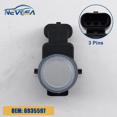 PDC Parking Sensor Silver For BMW 128i 325i 328i 330xi Mini Cooper 2008-2016 - Image 1 of 4