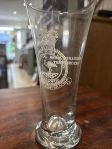 RAF Station Akrotiri Sergeants Mess Oktoberfest Beer Pint Glass - Picture 1 of 3