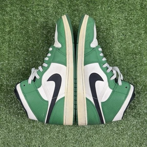 Air Jordan Retro 1 Mid 'Pine Green' 852542-301 Size 14 Men’s AUTHENTIC - Picture 1 of 8