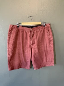 Volcom Mens Red Chino Shorts Size 38 - Picture 1 of 3