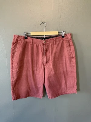 Volcom Mens Red Chino Shorts Size 38 - Image 1 of 3