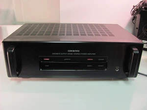 ONKYO M-501 Power Stereo Amplifier 2 channel 150W per Channel - Picture 1 of 12