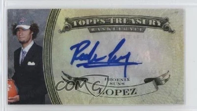2008-09 Topps Treasury Mini Exclusives Auto Robin Lopez #AME-RL Rookie Auto RC Foto 1 de 2