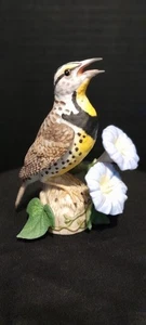 Lenox Western Meadowlark Garden Bird Collection Porcelain Figurine 1992 - Picture 1 of 4