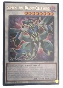 Supreme King Dragon Clear Wing Yu-Gi-Oh Card No MZMI-EN059 1st Edition - Picture 1 of 1