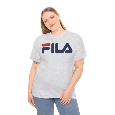 New Fila Sports Logo Men's T-Shirt American Size S-5XL T-Shirt - Image 1 of 4