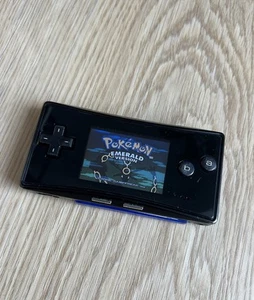 Nintendo Gameboy Micro GBM OXY 001 Genuine - Black - Picture 1 of 3