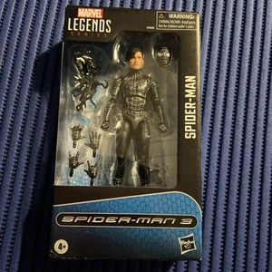 Spider-Man Marvel Legends Series Spider-Man 3 Symbiote Suit 6 Inch In Hand - Picture 1 of 5