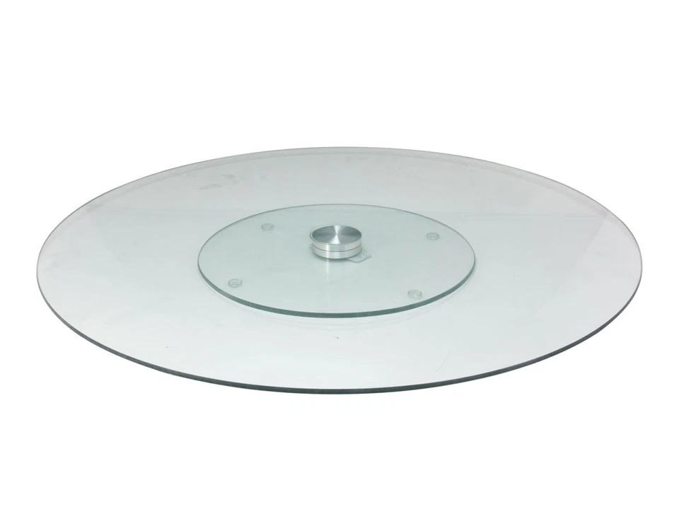 Glas Drehteller Servierteller Drehplatte f.Torten Kuchenplatte "Lazy Susan" 45cm - Bild 1 von 1