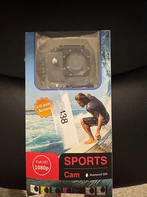 Sport   Action Camera - Black - Image 1 of 3