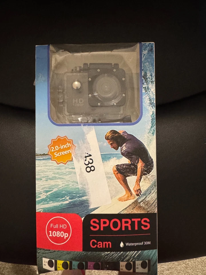 Sport   Action Camera - Black - Image 1 of 3