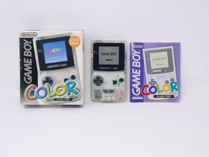 Consola Nintendo Game Boy Color Transparente Manual CIB Completa en Caja VENDEDOR DE EE. UU. - Imagen 1 de 12