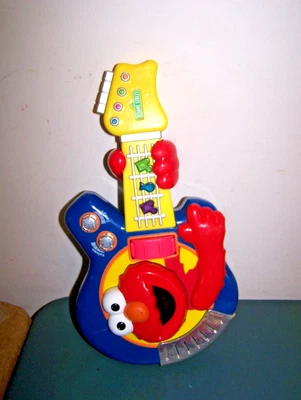 MINI GUITARRA JAM VINTAGE MATTEL SESAME STREET CON ELMO Foto 1 de 3
