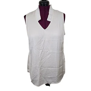Beige ärmellose Damenbluse Cabi Style 4177 "Snapshot Top" | Größe L - Bild 1 von 10