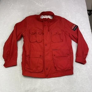 Paul & Shark Yachting Red Utility Field Jacket XXL Detachable Sleeves Nautical - Picture 1 of 11