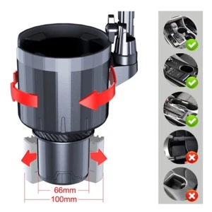 SUV Coffee Drink Bottle Bracket Car Cup Holder Phone Mount Stand Adjustable Rack - Photo 1 sur 10