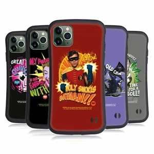 OFFICIAL BATMAN TV SERIES CHARACTER ART HYBRID CASE FOR APPLE iPHONES PHONES - Picture 1 of 13