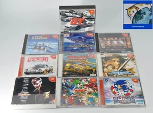 Sega Dreamcast DC Virtua Fighter 3tb Marble VS Capcom Sonic R Spiel Lot 10 JP Ver - Bild 1 von 24