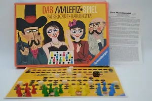 Das Barricade Barricata Malefiz Spiel, vollständig, Ravensburger 1960, komplett - Bild 1 von 10