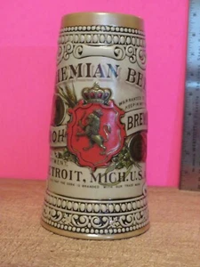Stroh's Bierstein Bohemian Beer Detroit Michigan Keramik, Brasilien ( 33944 ) - Bild 1 von 5