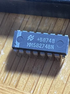 Ein brandneuer National Semi MM58274BN, 16 Pins PDIP - Bild 1 von 2