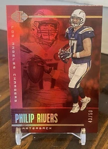 2019 Panini Illusions - Red #18 Philip Rivers /50 - LA Chargers - Picture 1 of 2