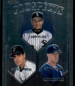 1999 Topps Carlos Lee/Mike Lowell/Kit Pellow Rookie Chicago White Sox/Florida