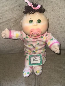 Cabbage Patch Newborn Babyland  2008 Play Along Autograph Double Signatures  241 - Picture 1 of 7