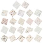 Baby Washcloths Breathable & Absorbent Baby Drool Bibs 6-layer Face Towel Square
