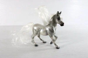 Breyer Reeves Brushable 4” Tall Pony Silver and Gray Toy - Picture 1 of 14