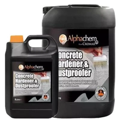 CROMAR Alphachem Betonhärter & Staubschutz Schnelle Oberflächenversiegelung Verschleiß 5/25L