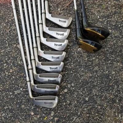 Набор айронов и дерева Wilson Reflex жесткость Regular Flex стальные стержни 3 5 & 3 4 5 6 7 8 9 PW - Изображение 1 из 4