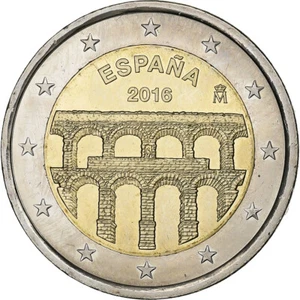 [#376188] Hiszpania, 2 Euro, 2016, Bimetaliczny, MS(63) - Zdjęcie 1 z 2