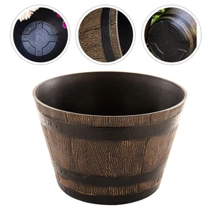 2 Pieces Tree Flower Tray Suculentas Pot Decorative Hose - Picture 1 of 12