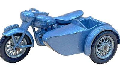 Matchbox Lesney Triumph T110 Motorcycle & Sidecar No.4 – Early Casting VGC - Image 1 of 4